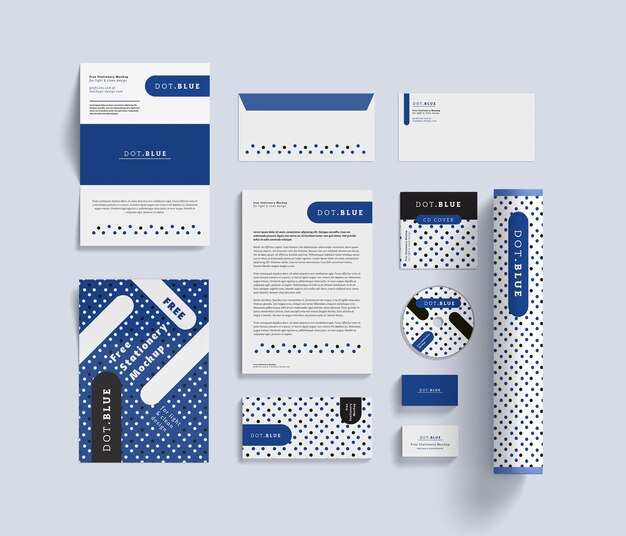 stationery mockup