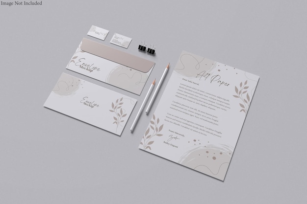 stationery mockup