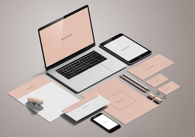 Stationery mockup