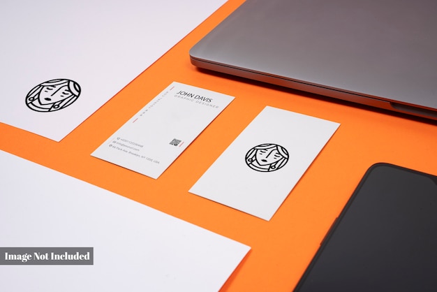 PSD stationery mockup