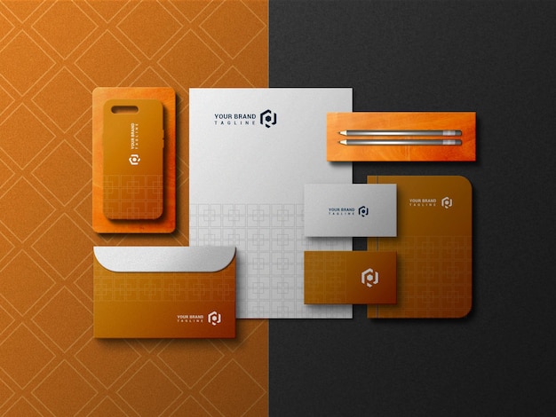 Stationery mockup