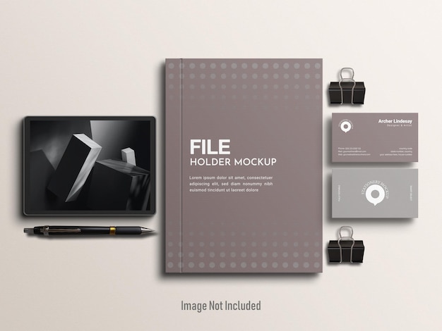 Stationery mockup