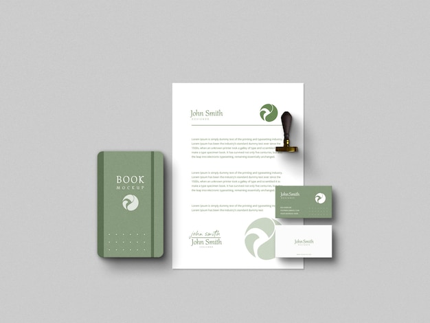 Stationery mockup