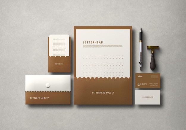 Stationery mockup