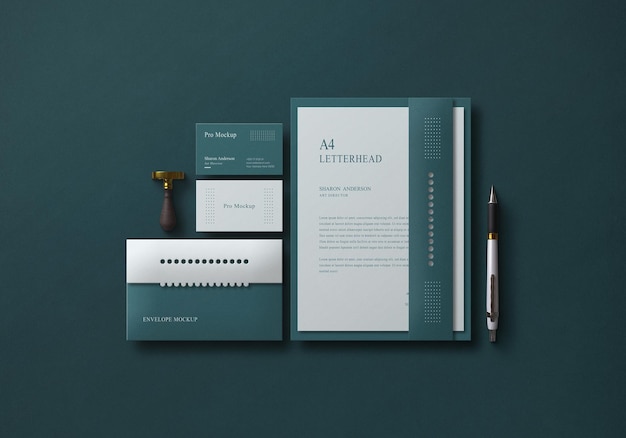 Stationery mockup