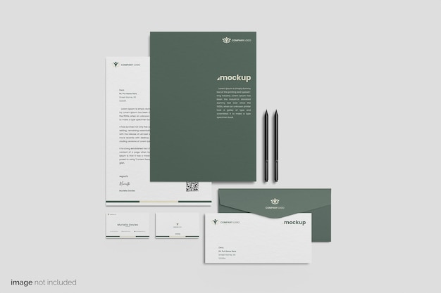 Stationery mockup