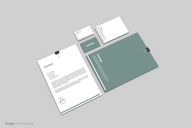 Stationery mockup