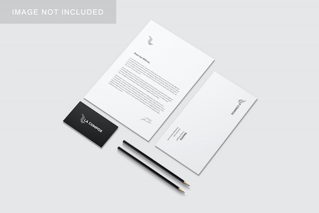 Stationery mockup