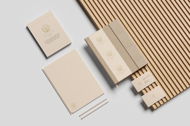 Stationery mockup