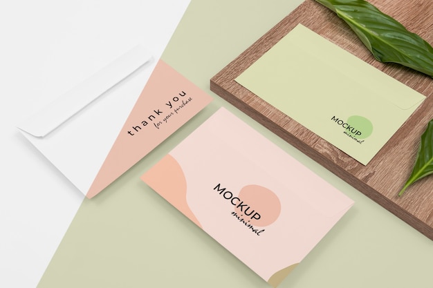 Stationery and plant assortment