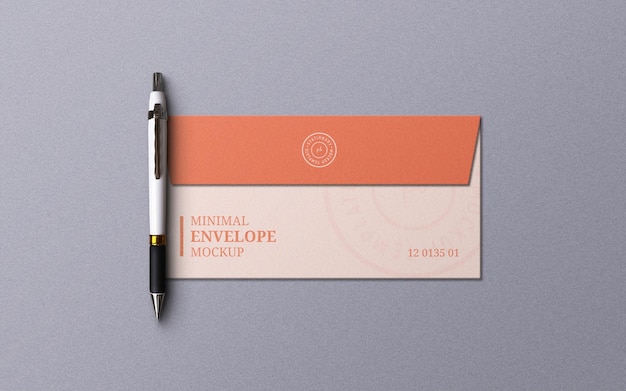 stationery set mockup