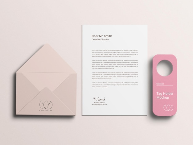 Stationery Set Mockup