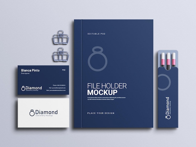 Stationery Set Mockup