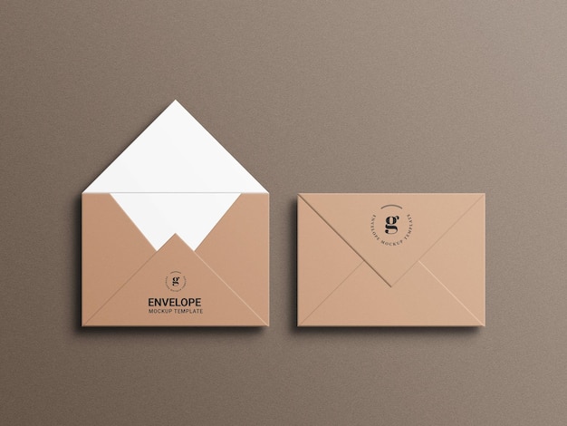 Stationery set mockup