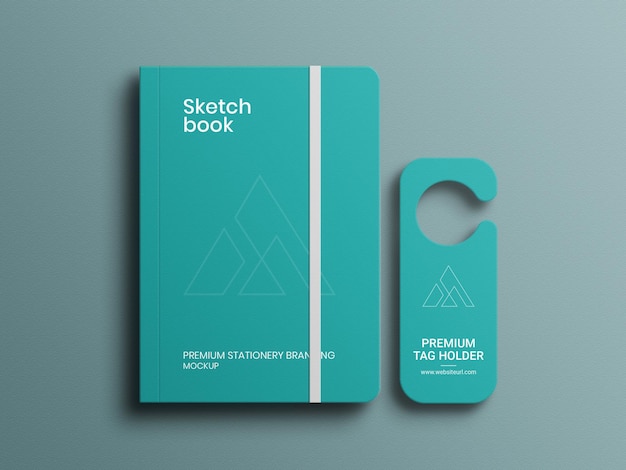 Stationery set mockup