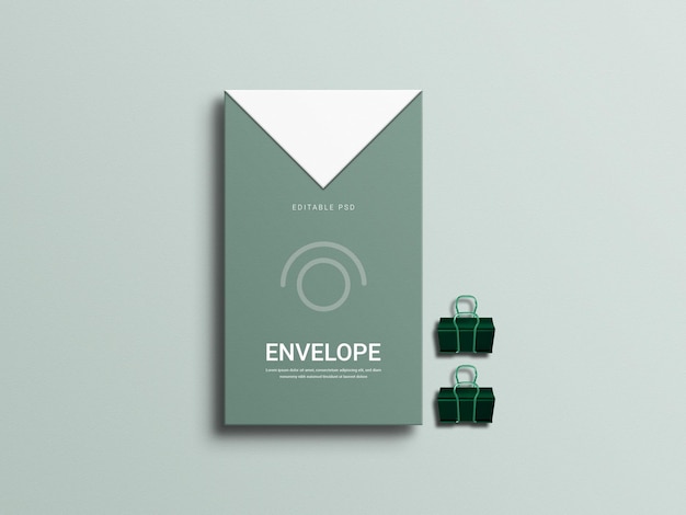 Stationery set mockup