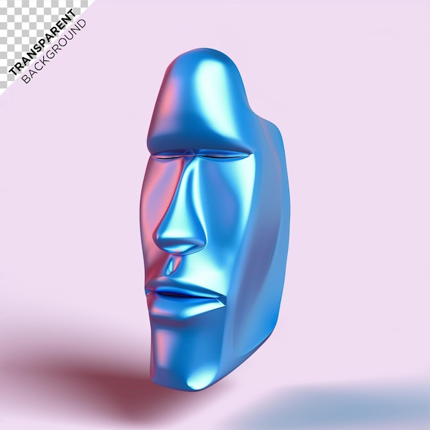 PSD statua holograficzna 3d