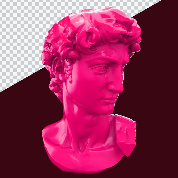 statue david 3d model