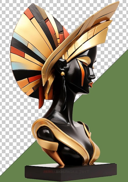 PSD statue decoration piece png illustration