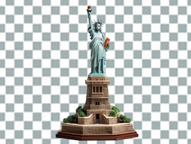 PSD statue of liberty