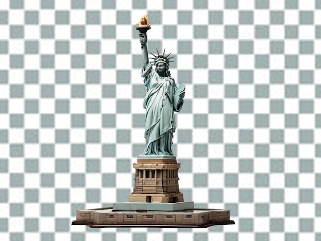 PSD statue of liberty