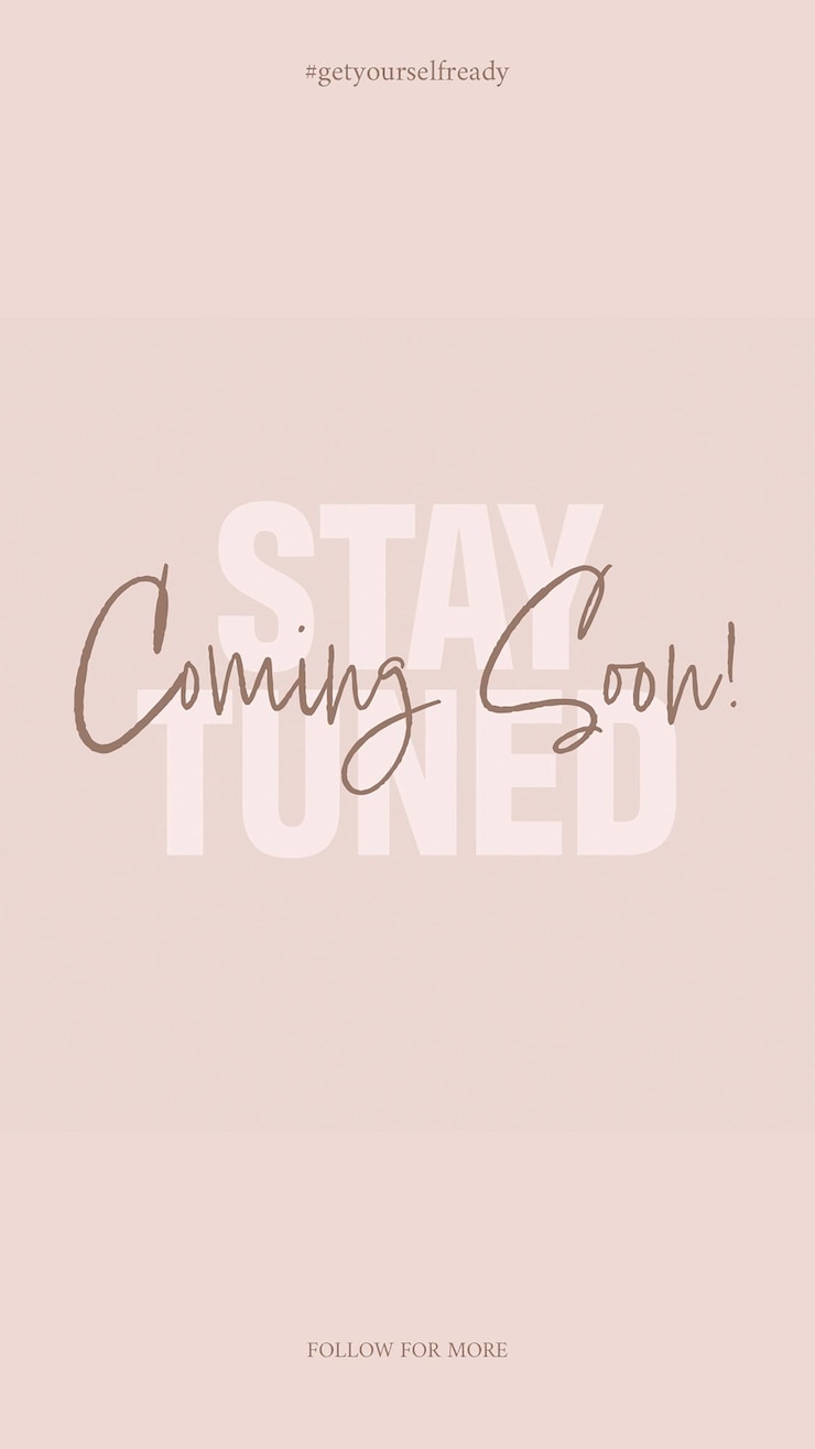 PSD stay tuned coming soon store promotional design for social media and instagram post template psd
