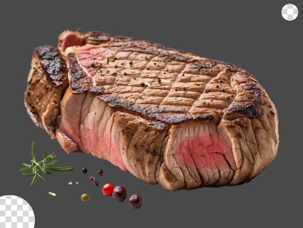 PSD steak png doorzichtig