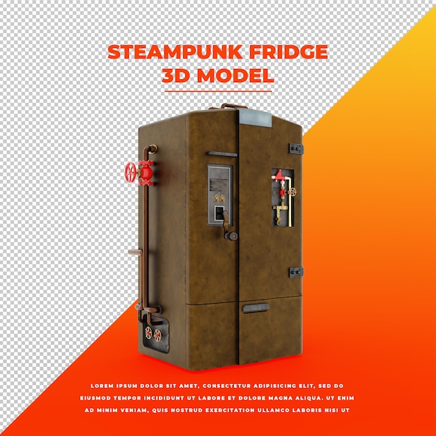 steampunk fridge