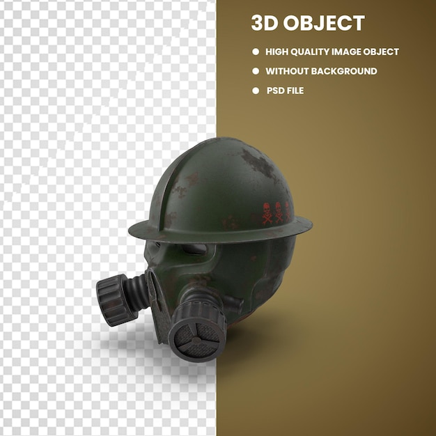 PSD steampunk helmet