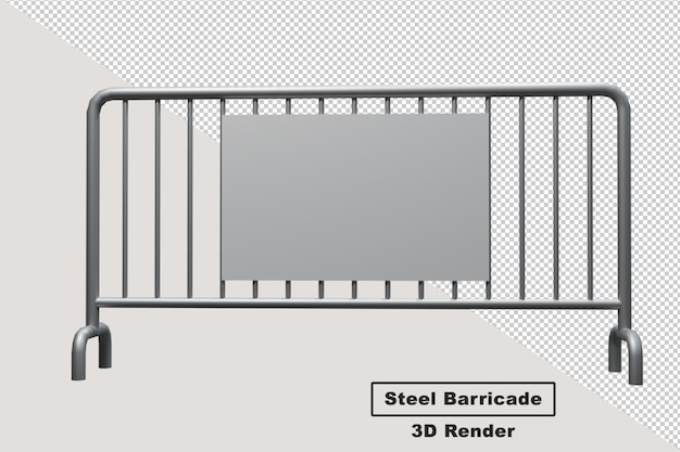 PSD steel barricade road uses for blocking people or cars from prohibited area