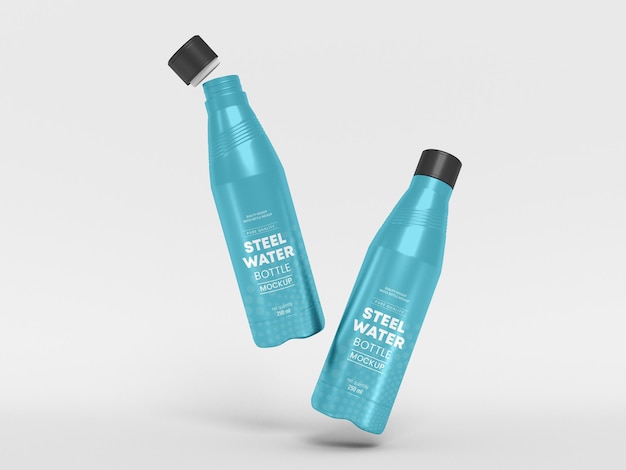 Steel water bottle