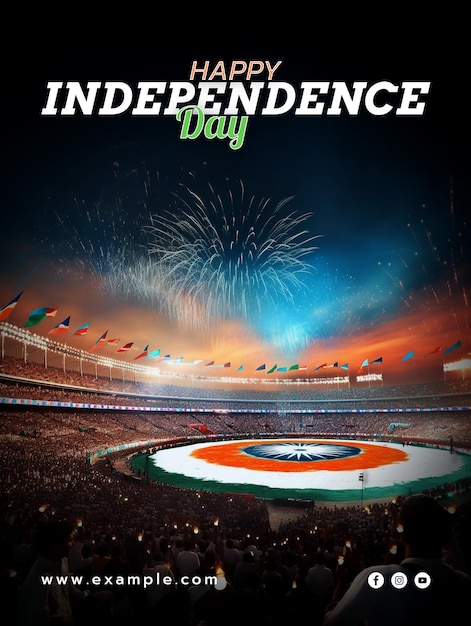 Stepbystep guide how to create an independence day poster in photoshop