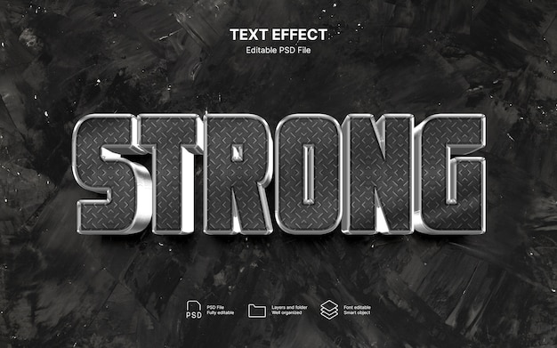 Sterke tekst-effect