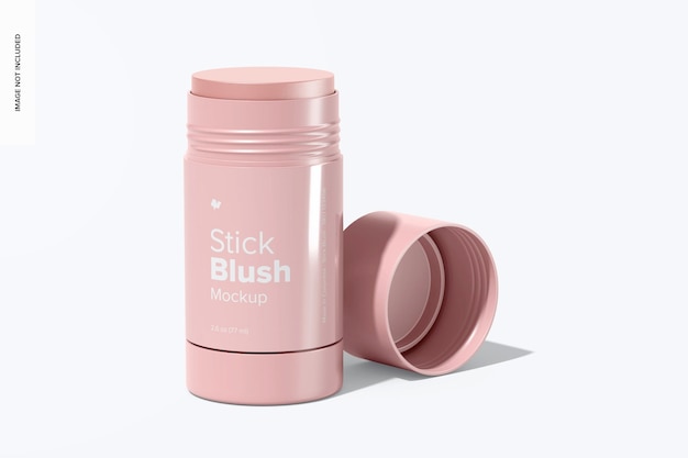 Stick blush mockup