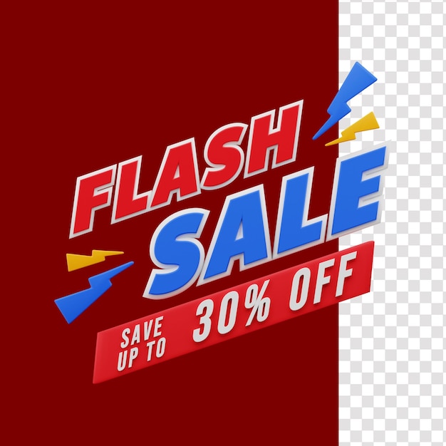 PSD sticker 3d 30 percent flash sale