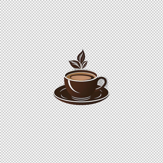 Sticker logo chai tea isolated background isol