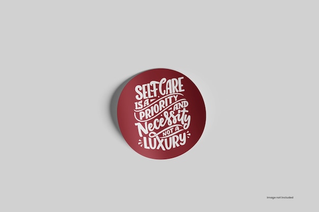 Sticker Mockup