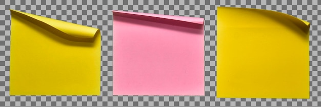 Sticky colorful paper background