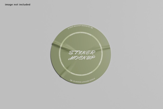 stiker mockup