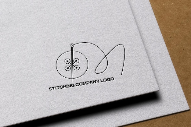 PSD stitching company logo