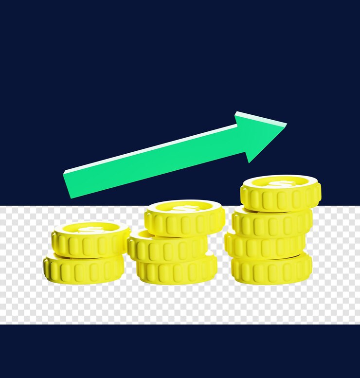 PSD фондовая биржа 3d иконка иллюстрация