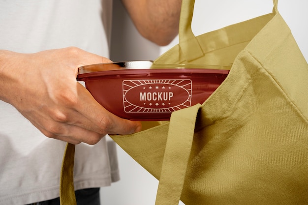 Stofzak met doosmodel