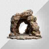 PSD stone arch isolated