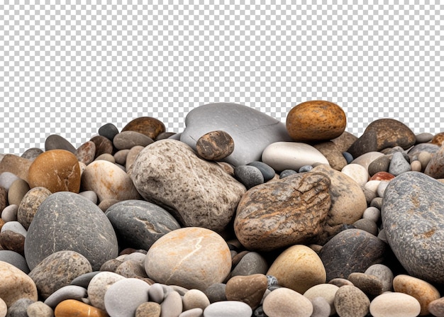 Stone isolated transparency background