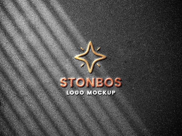 Stone Logo Mockup