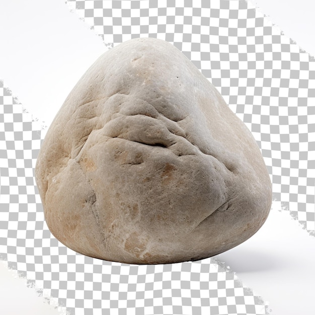 PSD stone on transparent background