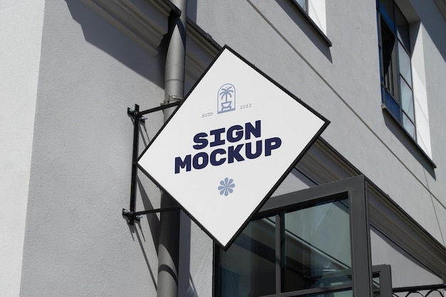 Store front signage mockups