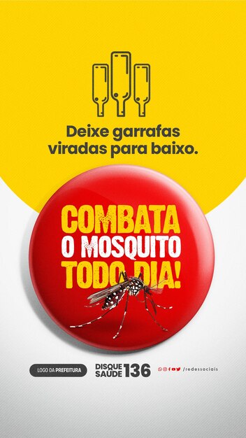 PSD story combata o mosquito todo dia