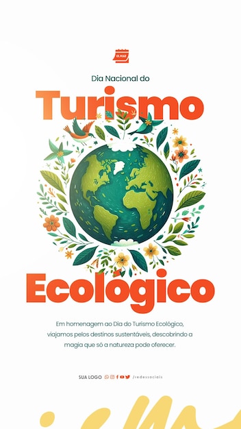 Story dia nacional do turismo ecologico