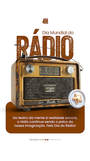 PSD story dia do radio